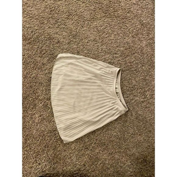 MERONA Women's Tan Short Knee Length Skirt Size M - Picture 2 of 9